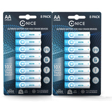 Load image into Gallery viewer, 16 x AA - Lithium Batteries High Powered 3000mah Ultimate Power